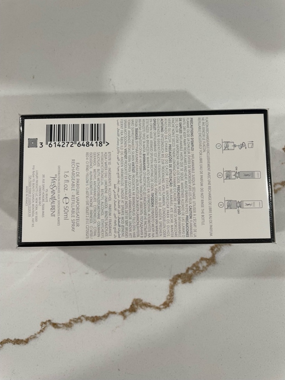 NWT YSL LIBRE EAU DE PARFUM - 1.6oz Sealed, Authentic - Picture 3 of 4